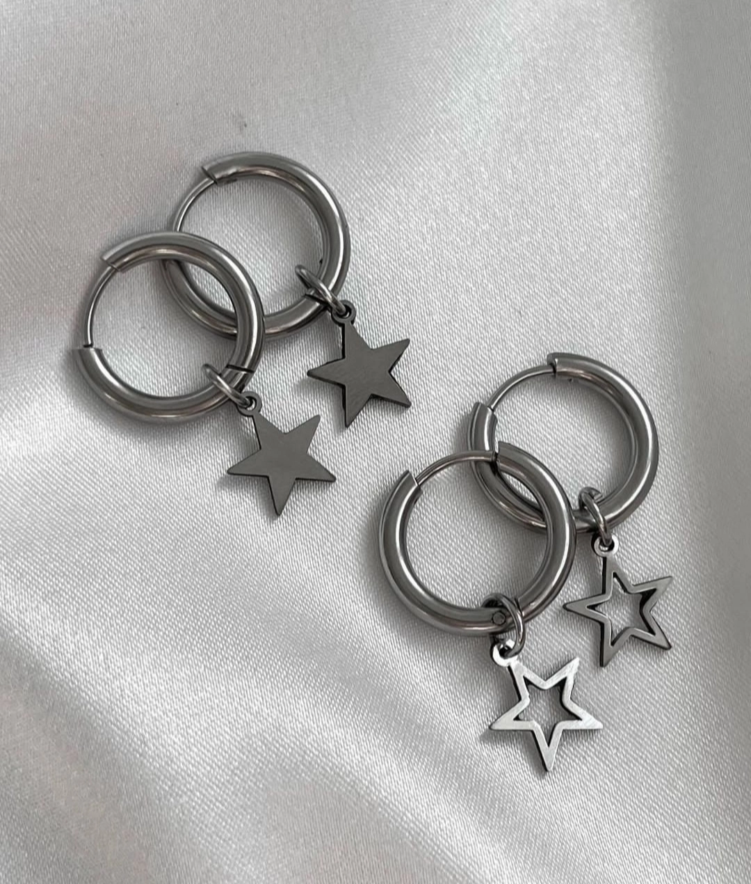 گوشواره ستاره استیل